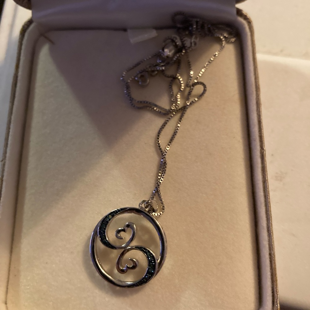 Two hearts necklace